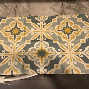 Custom window valance with curtain pocket